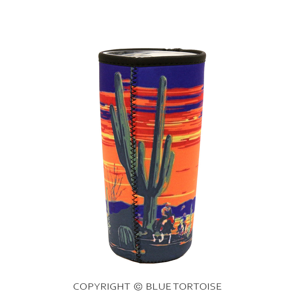 Southwest Sunset Landscape Tumbler Drink Sleeve/Cooler - Image 2