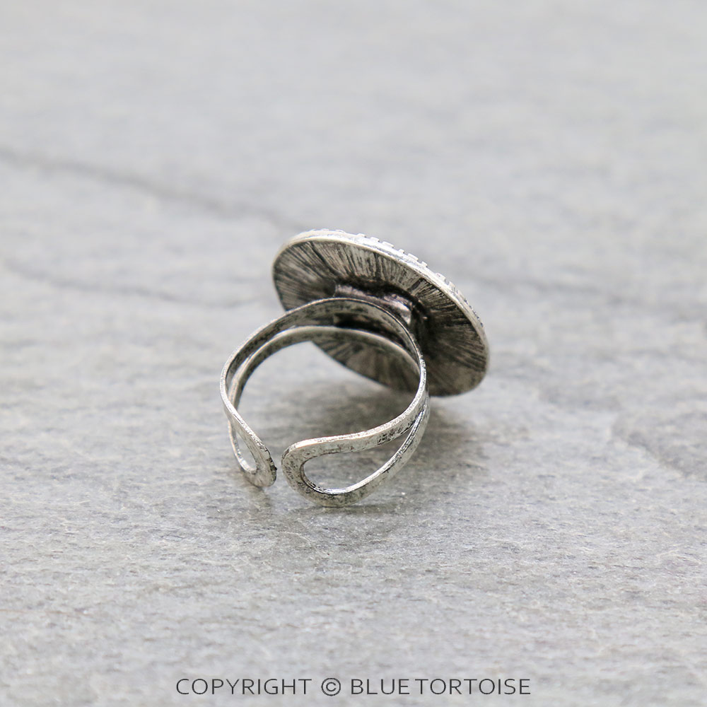 Western Buffalo Coin Cuff Ring - Image 3