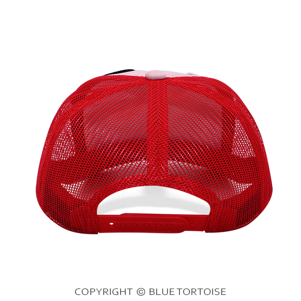 Country Patch Meshback Ball Cap with Hat Chain - Image 3