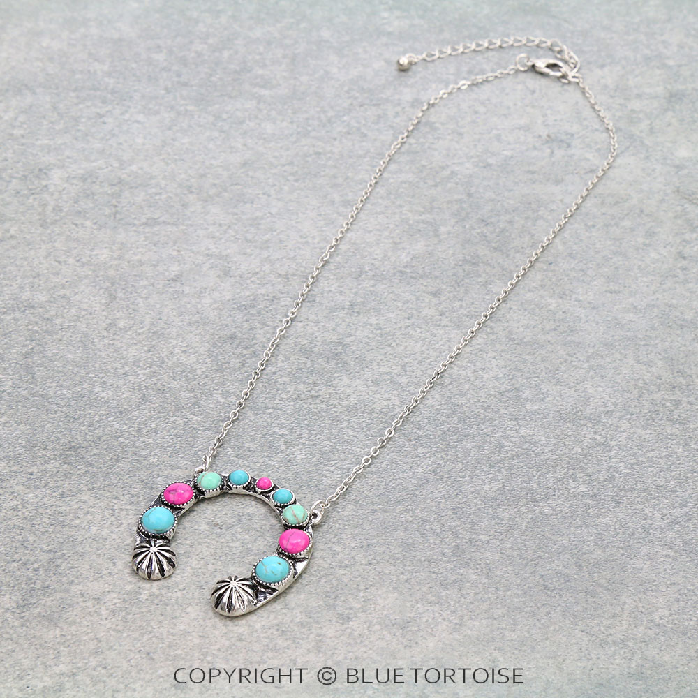 Western Squash Blossom Necklace