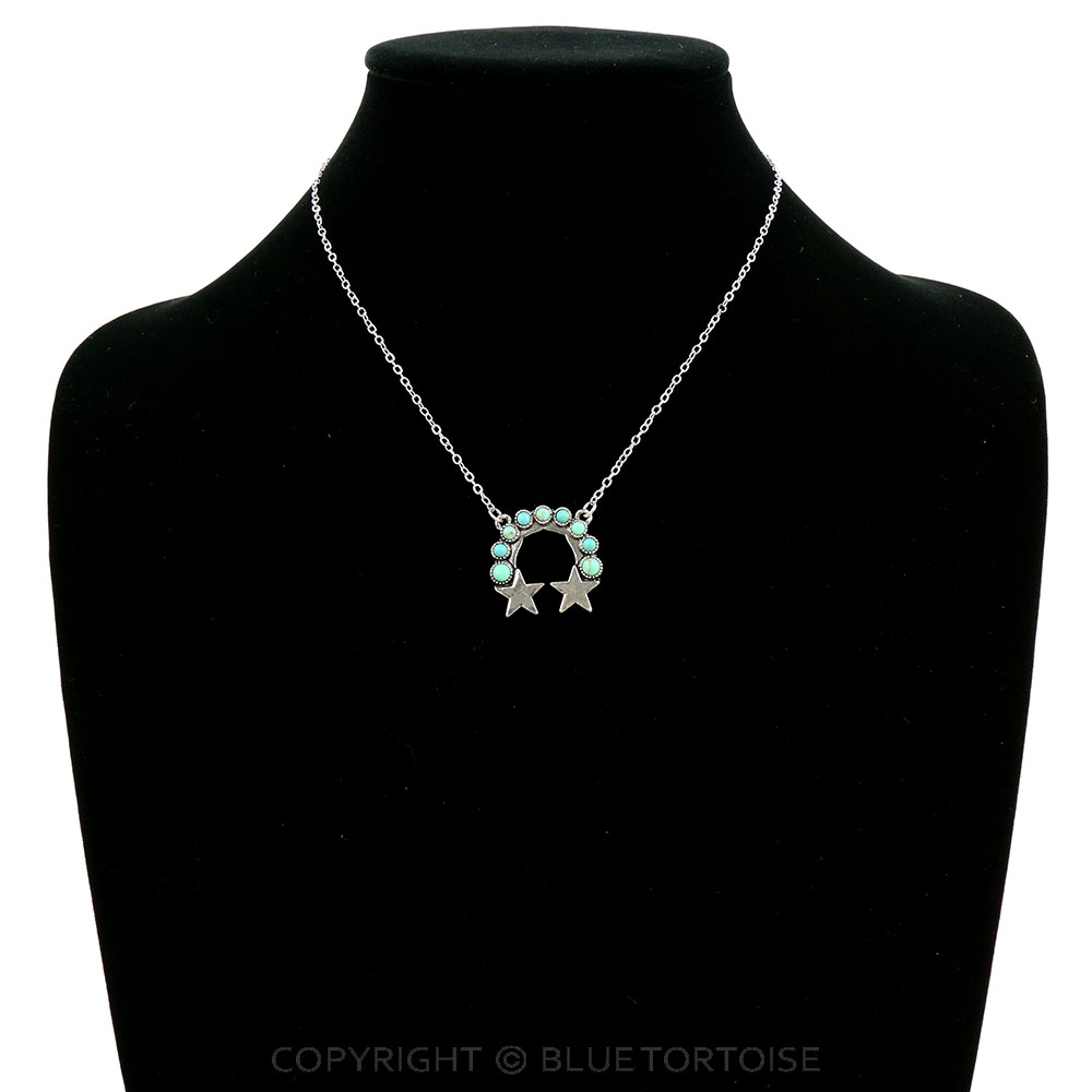 Western Star Squash Blossom Necklace - Image 2
