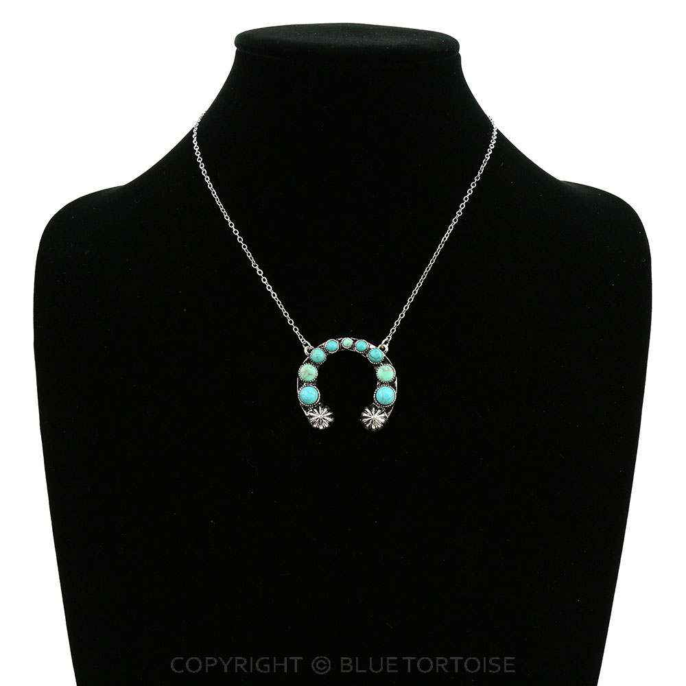 Western Squash Blossom Necklace - Image 2
