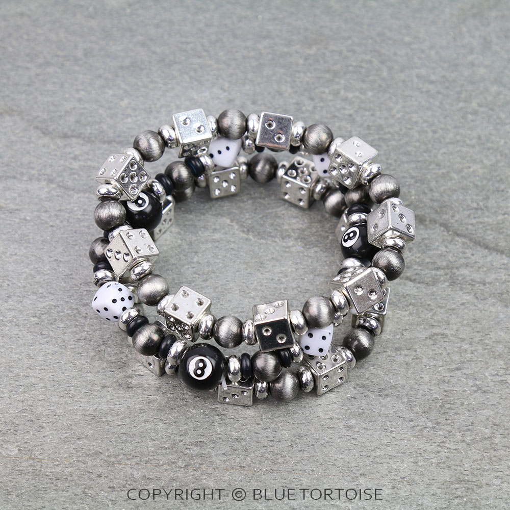 Western Dice Stackable Bracelet