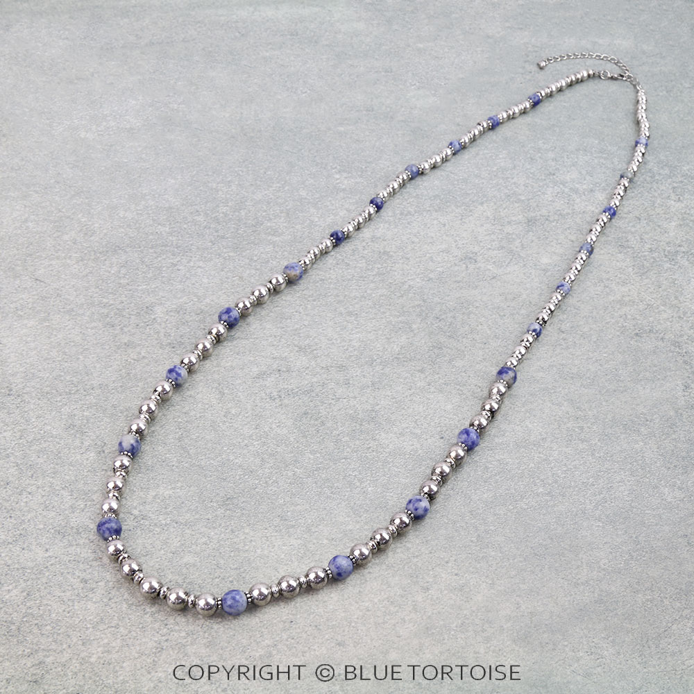 Navajo Style Pearl & Bead Necklace