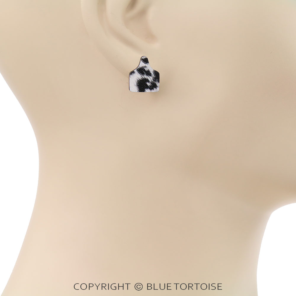 3 Pair Western Wooden Earring Set - Image 4