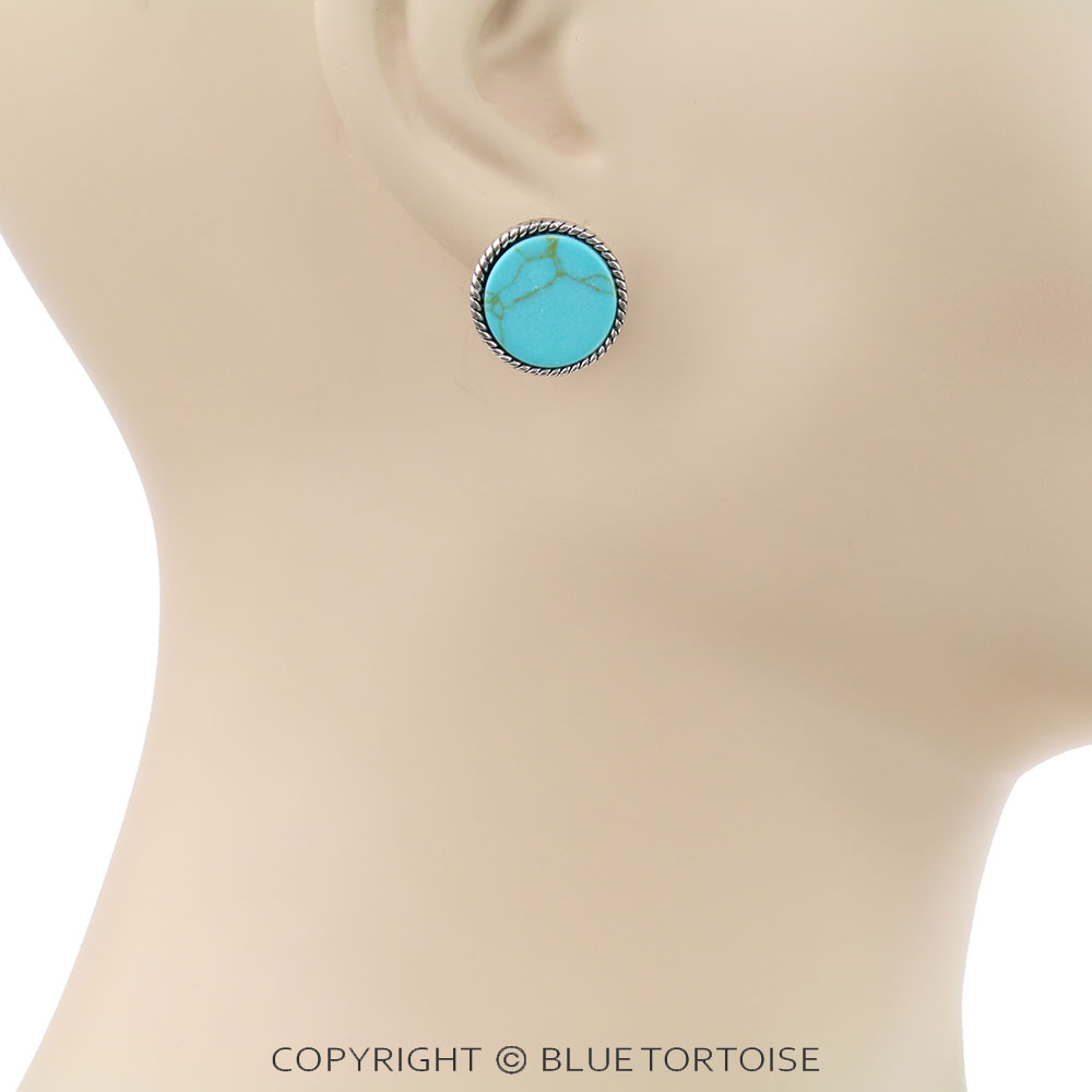 3 Pair Animal Leather Earring Set - Image 4