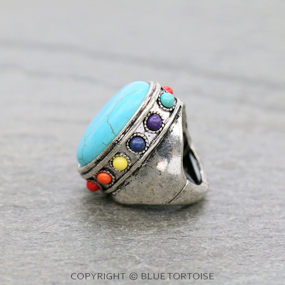 Western Stone Stretch Ring - Image 2