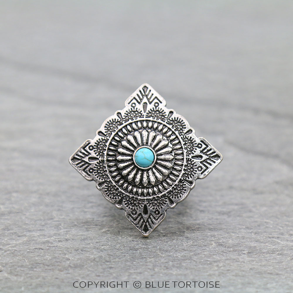 Western Texture Stretch Ring