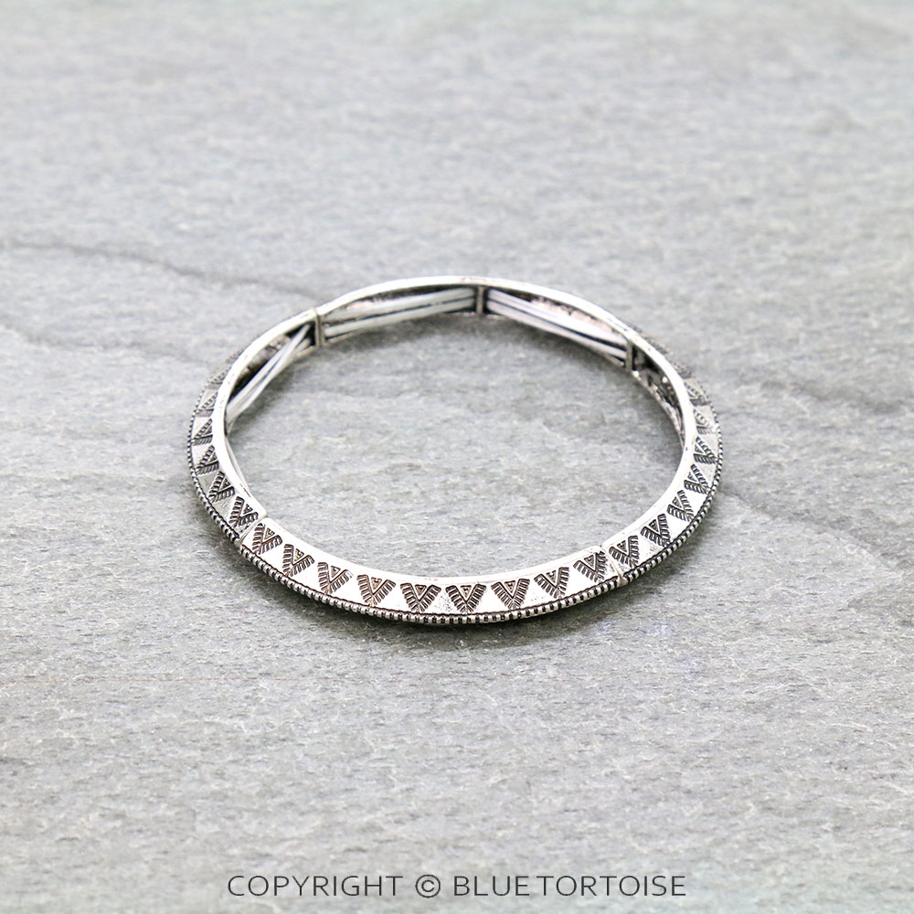 Western Texture Stretch Bracelet - Image 2