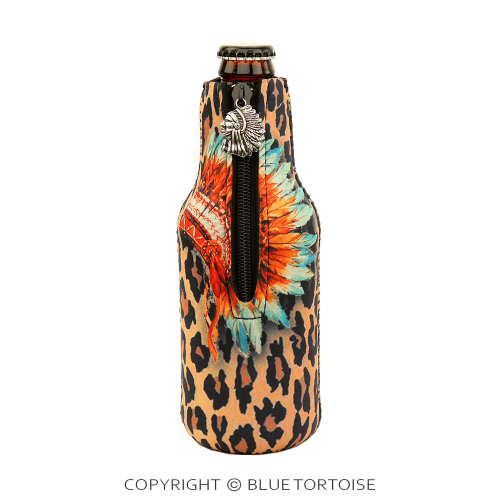 Indian Headdress Bottle Drink Sleeve/Cooler - Image 2