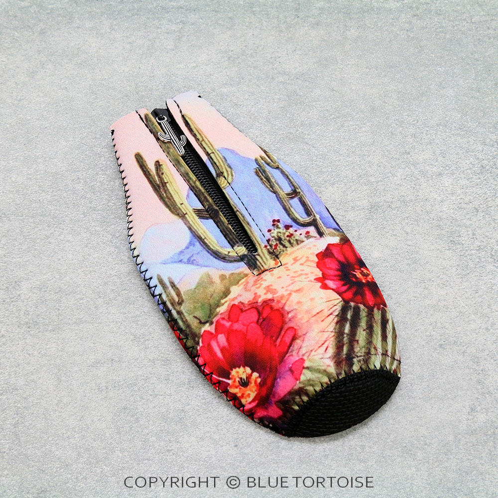 Cactus Landscape Bottle Drink Sleeve/Cooler