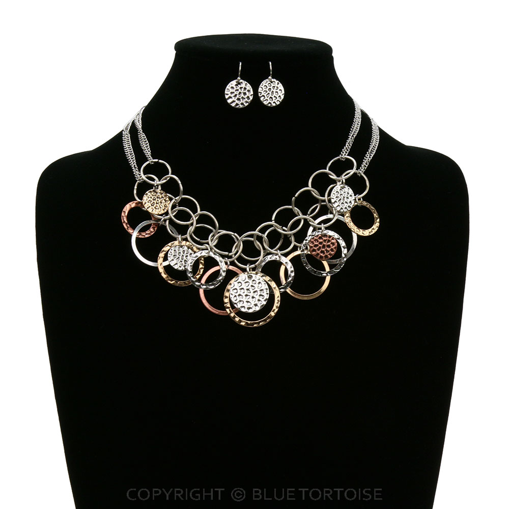 Fashion Style Round Necklace Set - Image 2