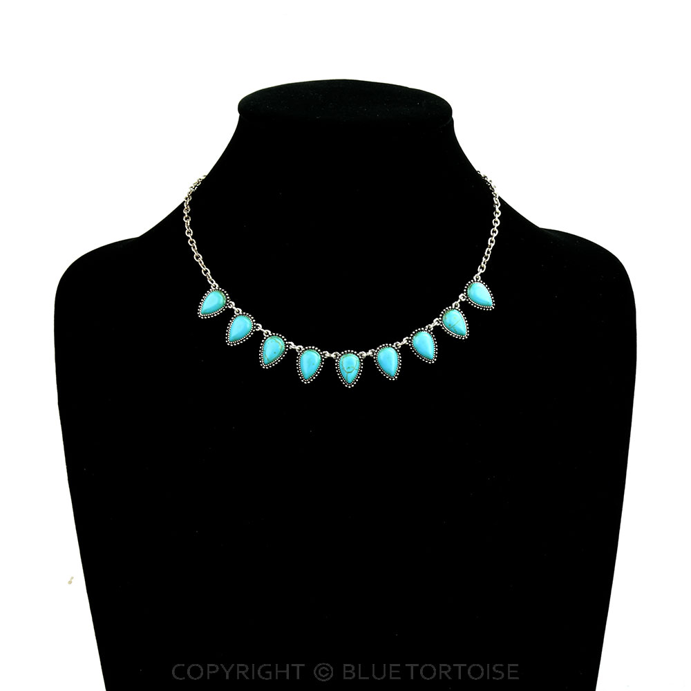 Western Semi Stone Necklace - Image 2