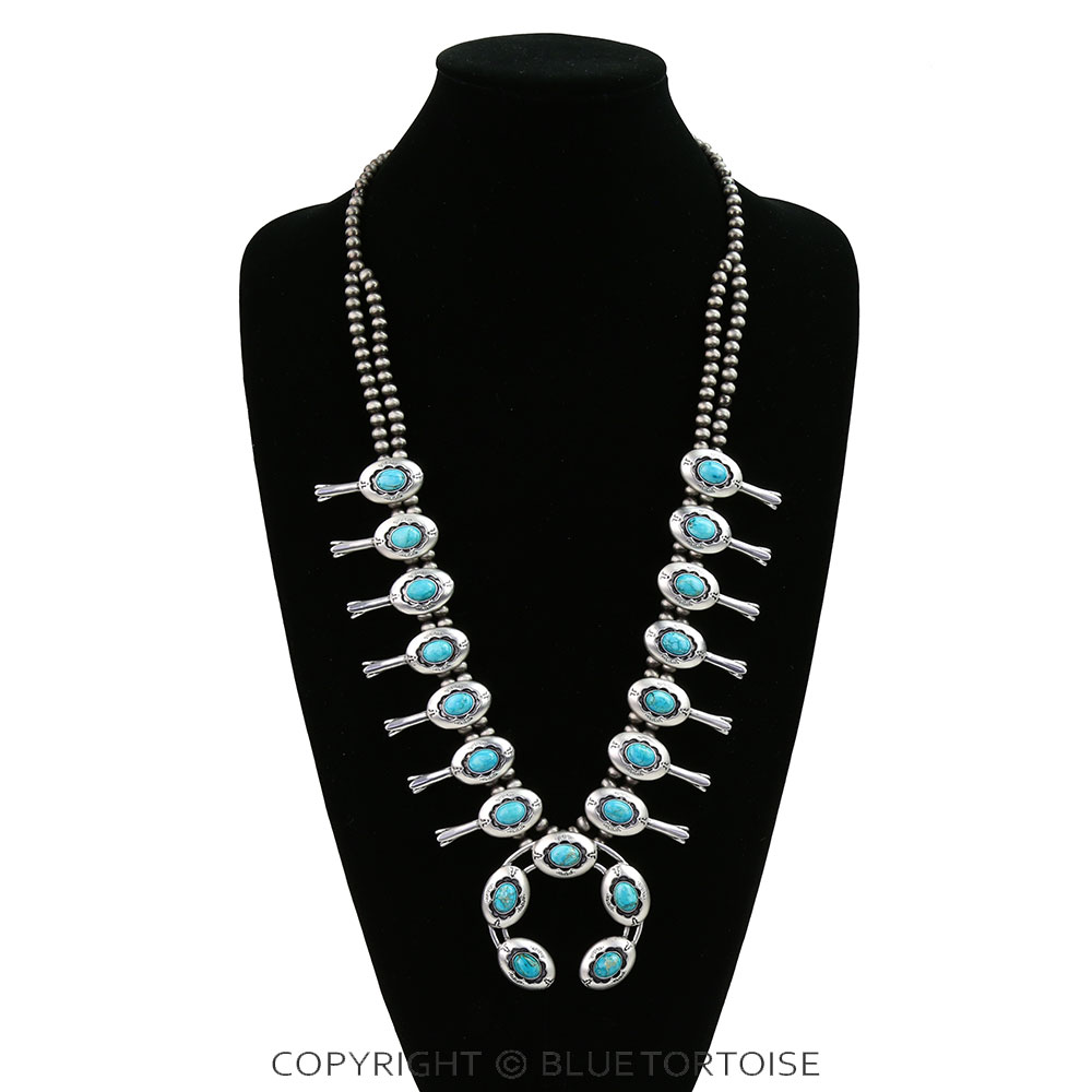 Superior Western Squash Blossom Necklace - Image 2