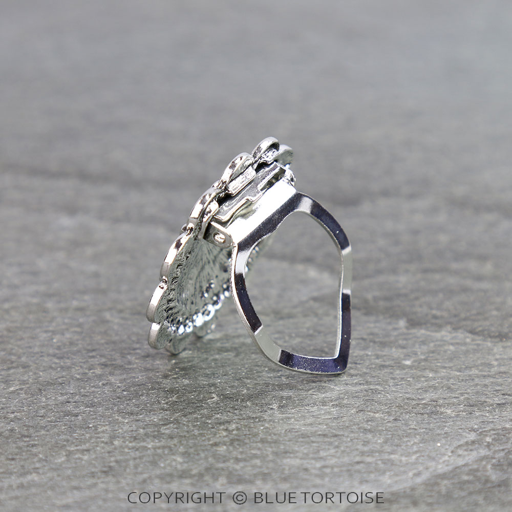 Western Flower Bandana Ring - Image 2