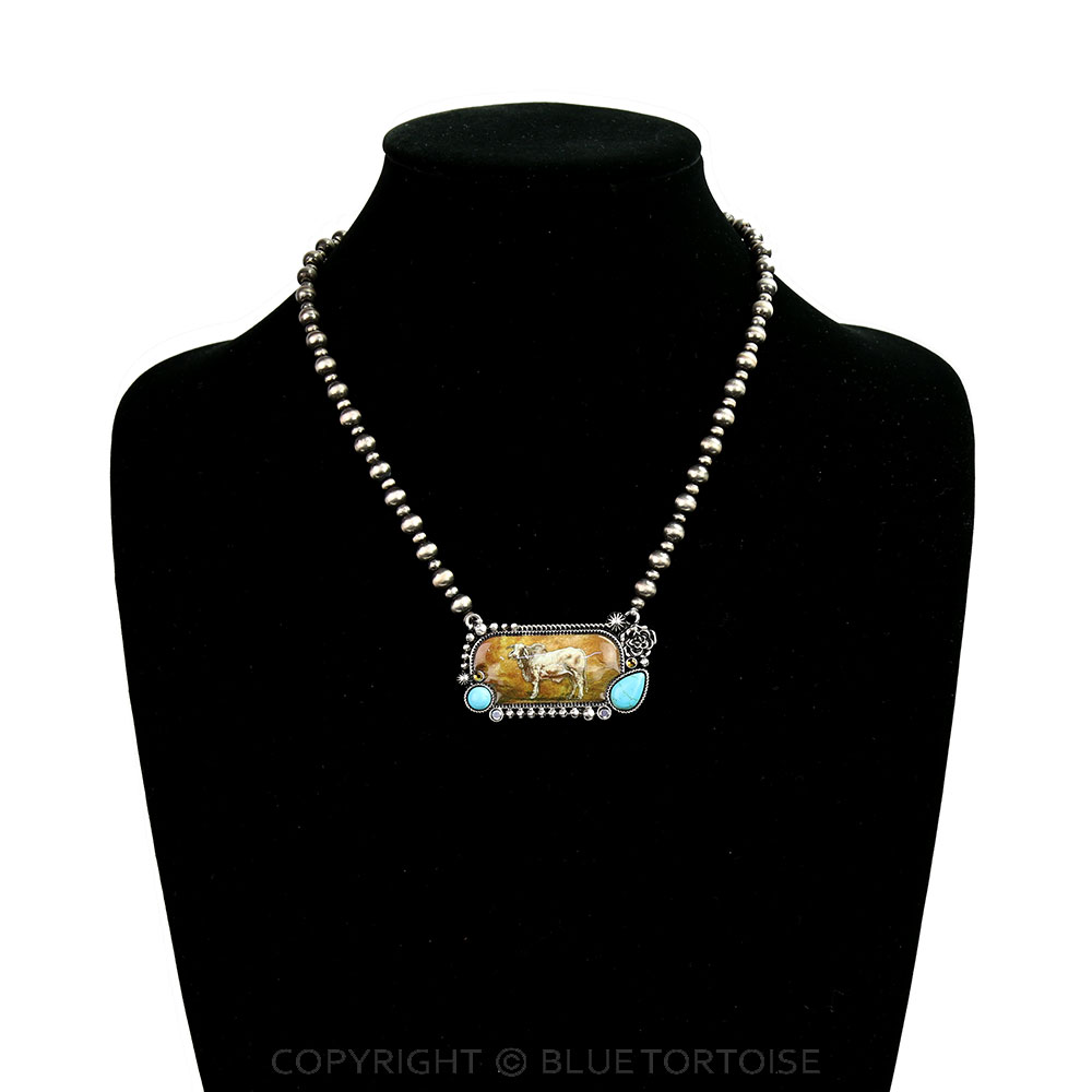 Wester Brahman Bar Necklace - Image 2