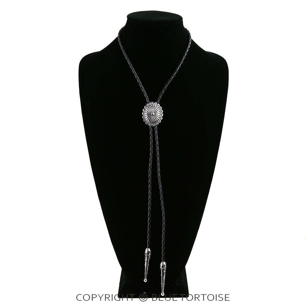 Western Concho Bolo Necklace - Image 2