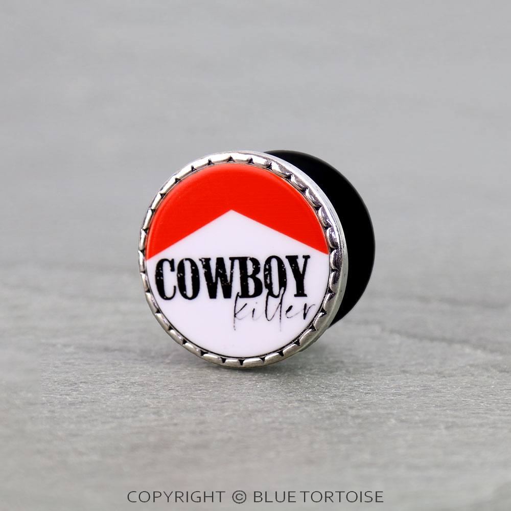 Western Round Cowboy Killer Phone Grip and Stand - Image 3