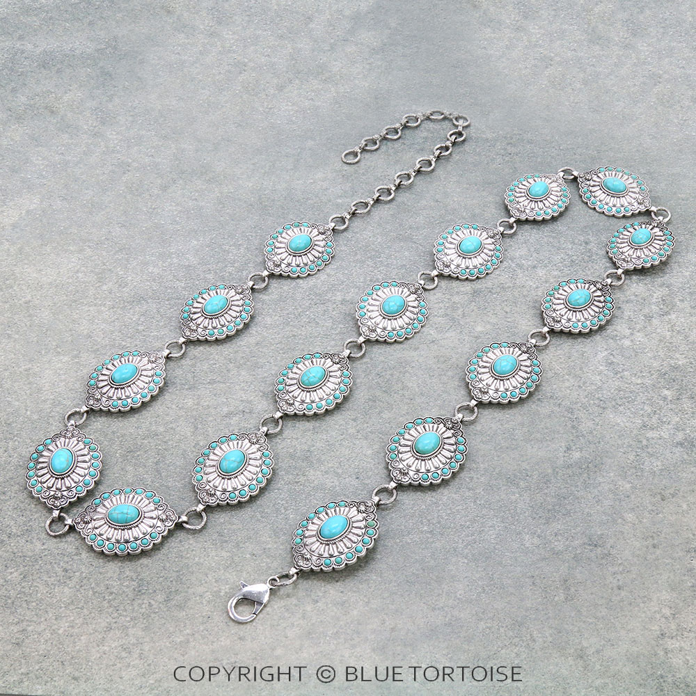 Western Concho Stone Belt