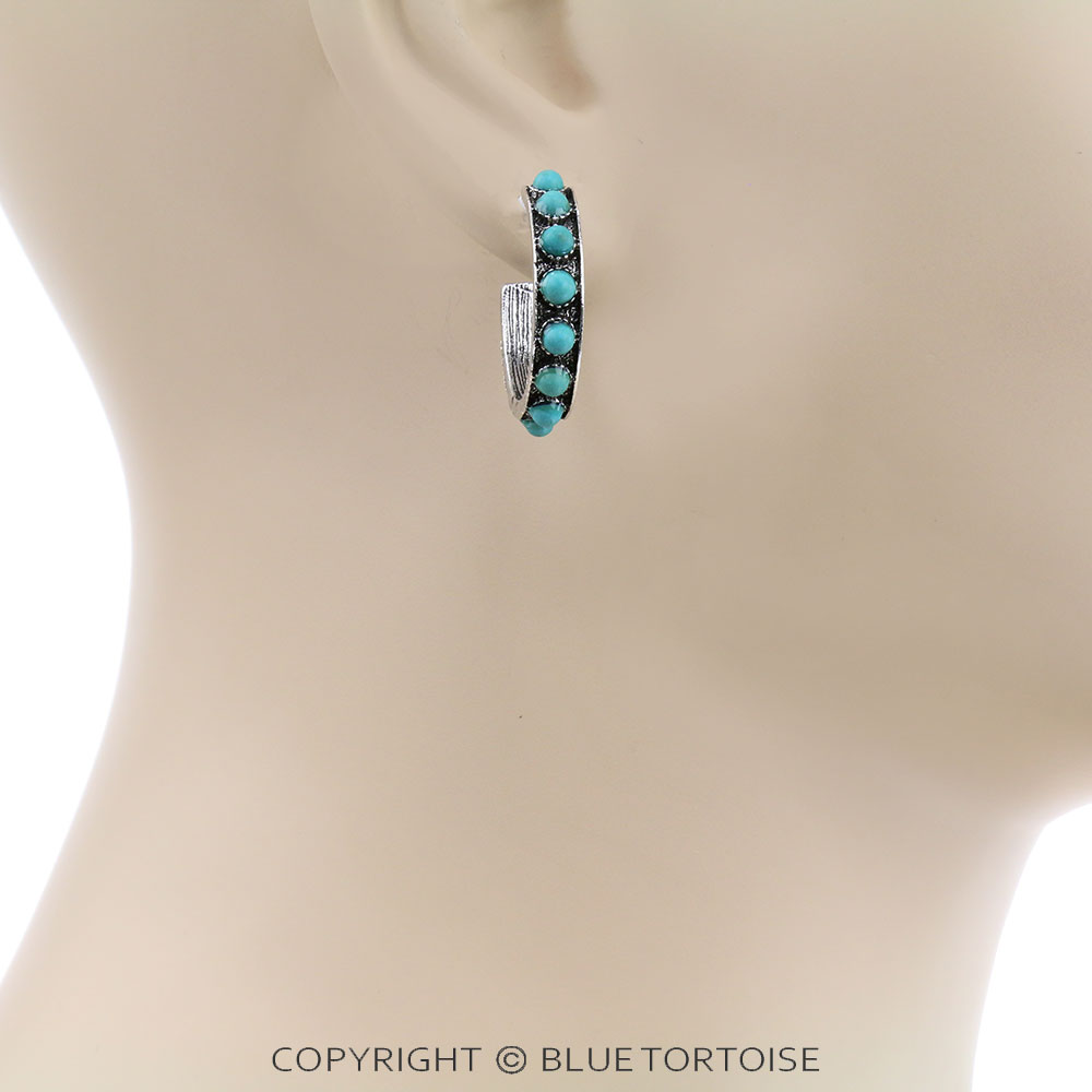 3 Pair Western Cactus Earring Set - Image 4