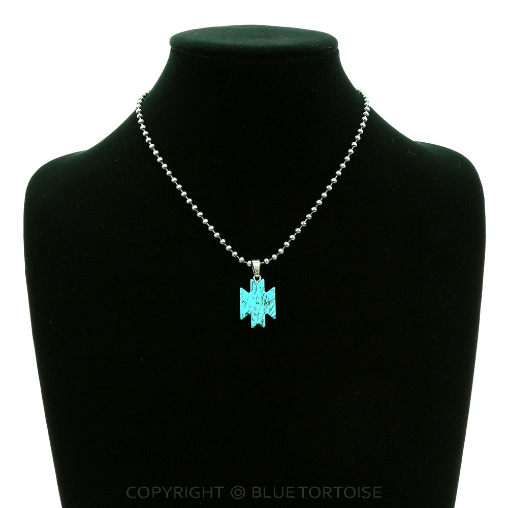 Western Aztec Pendant Necklace - Image 2