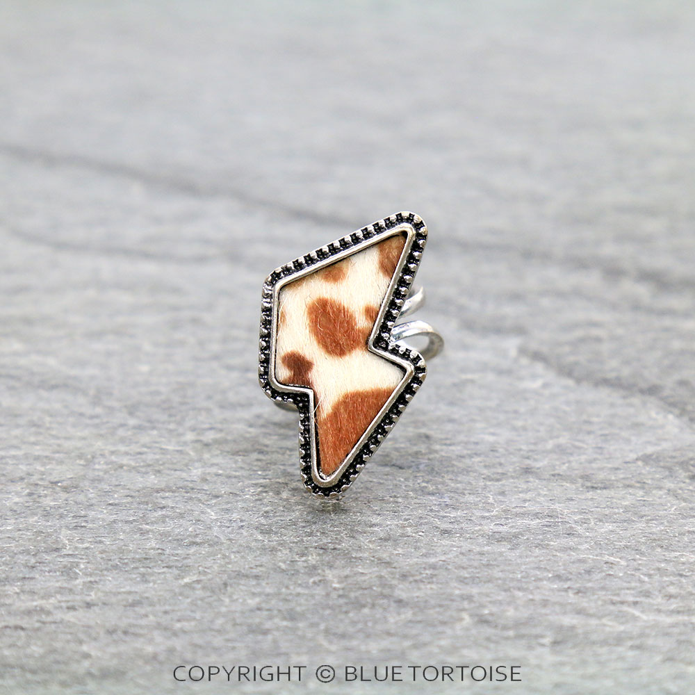Western Lightning Cuff Ring