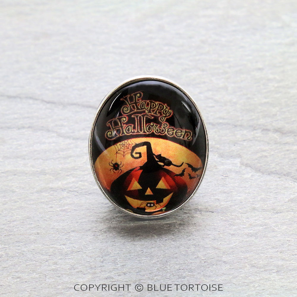 Halloween Bubble Glass Top Phone Grip & Stand