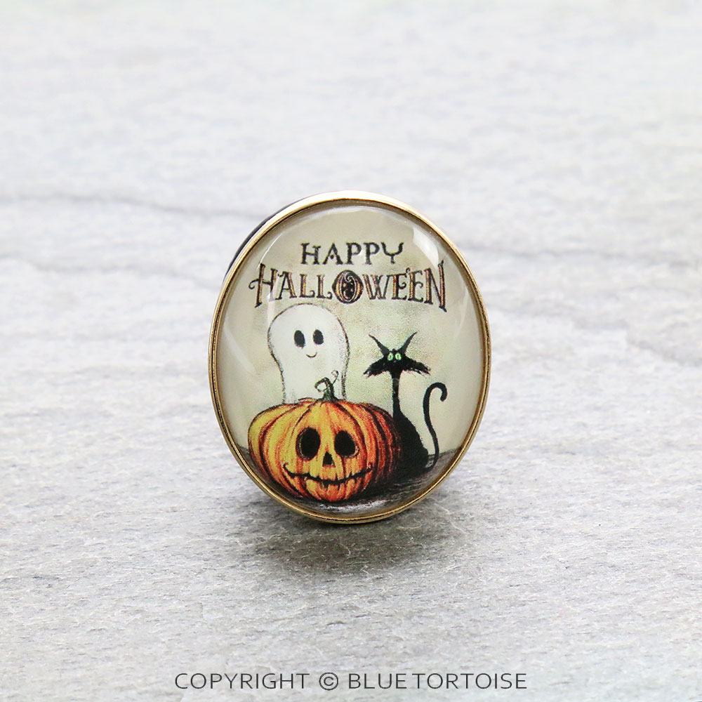 Halloween Bubble Glass Top Phone Grip & Stand
