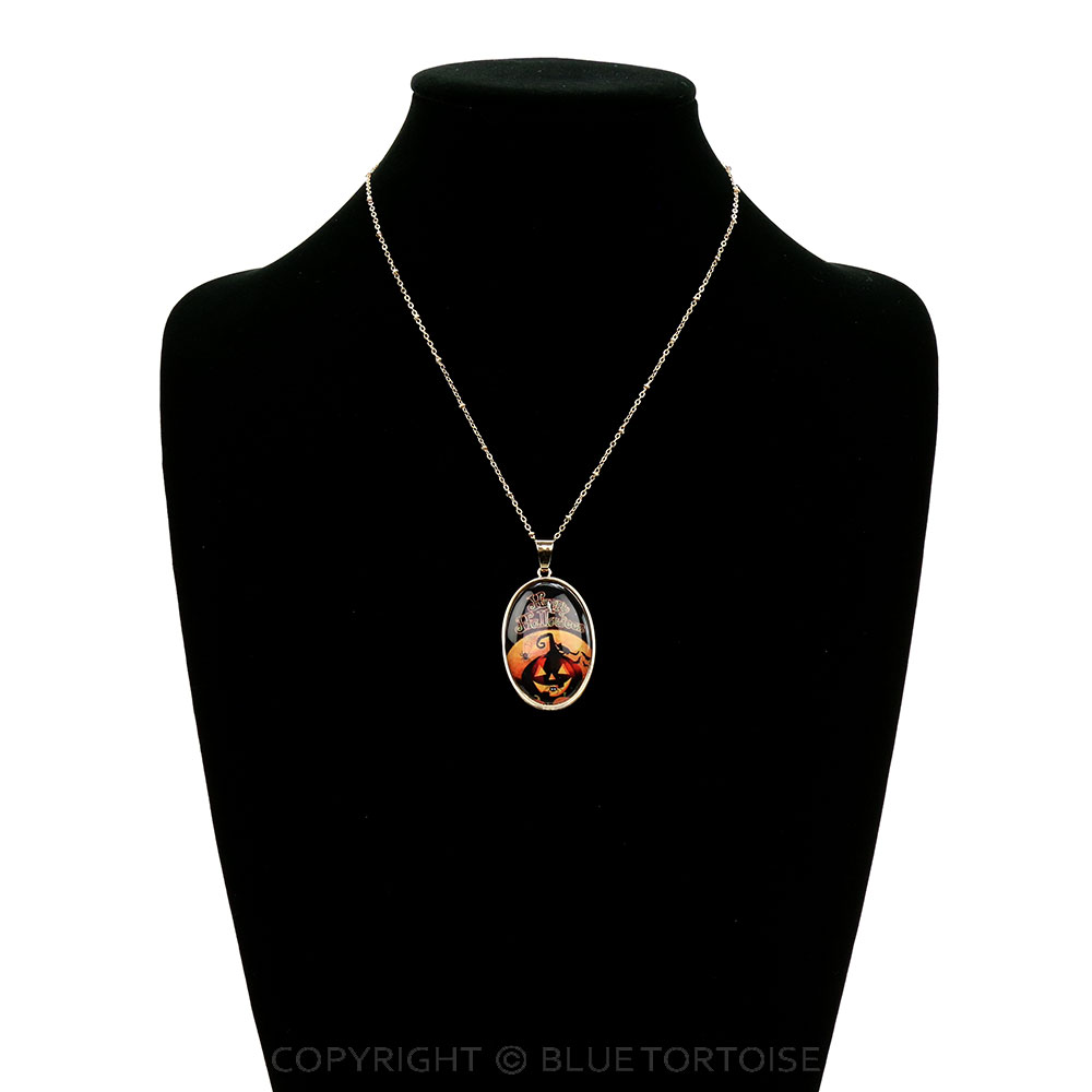 Halloween Bubble Pendant Necklace - Image 2