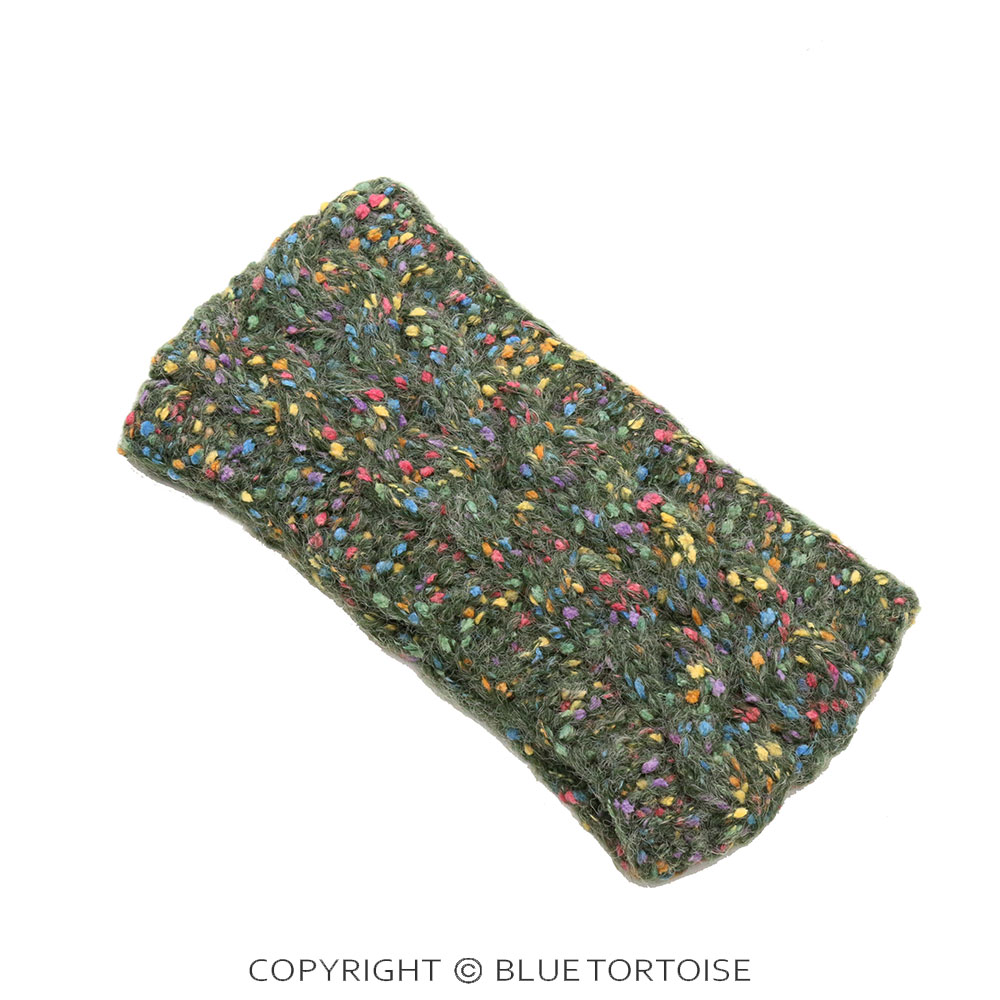 Confetti Cable Knit Headwrap