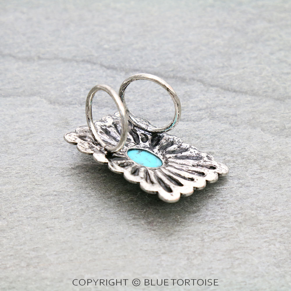 1.5" Western Concho Scarf Ring - Image 2