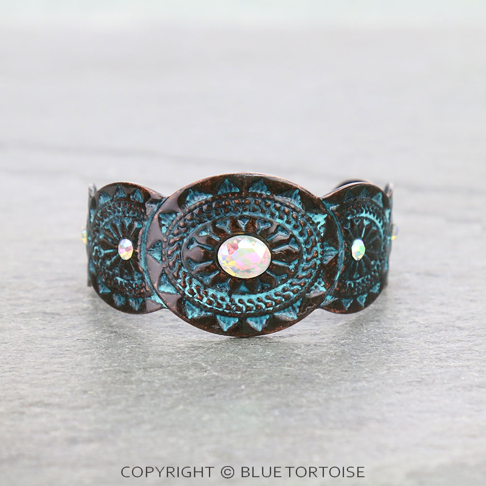 2" Concho Cuff Bracelet