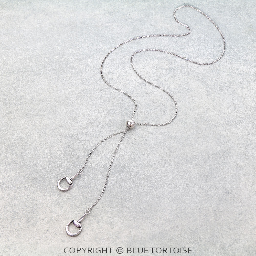 Western Horsebit Bolo Necklace