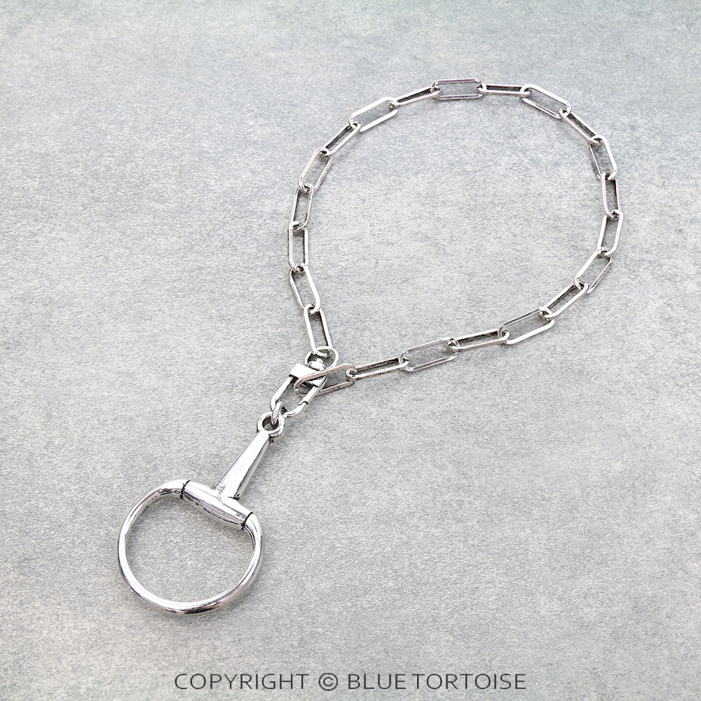 Western Large Horsebit Pendant Necklace