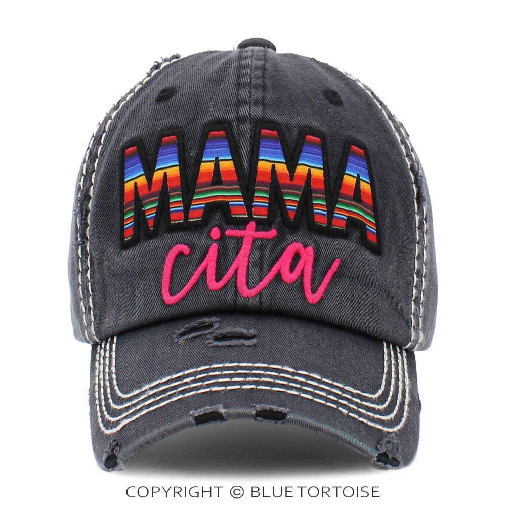 "MAMACITA" Washed Vintage Ball Cap
