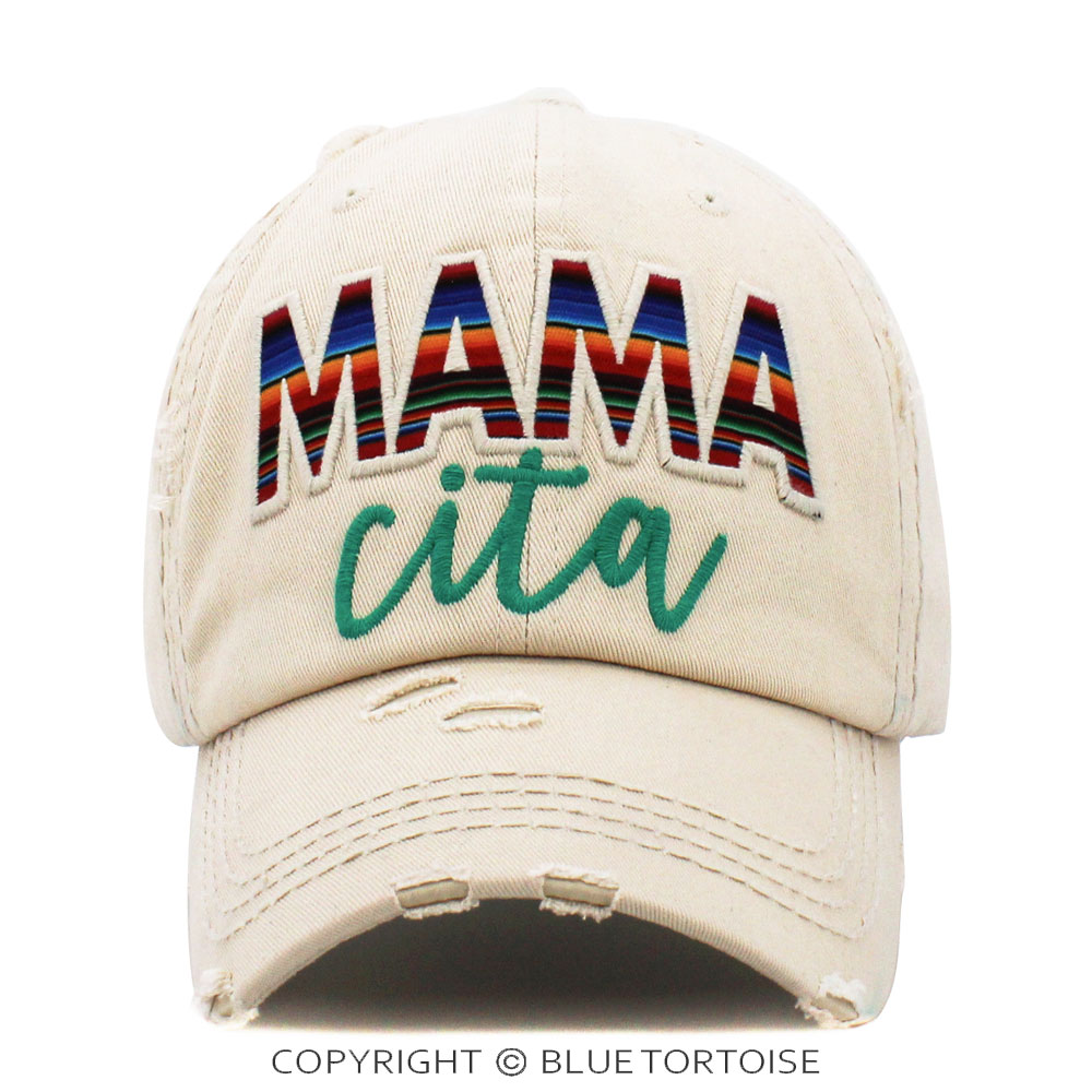 "MAMACITA" Washed Vintage Ball Cap