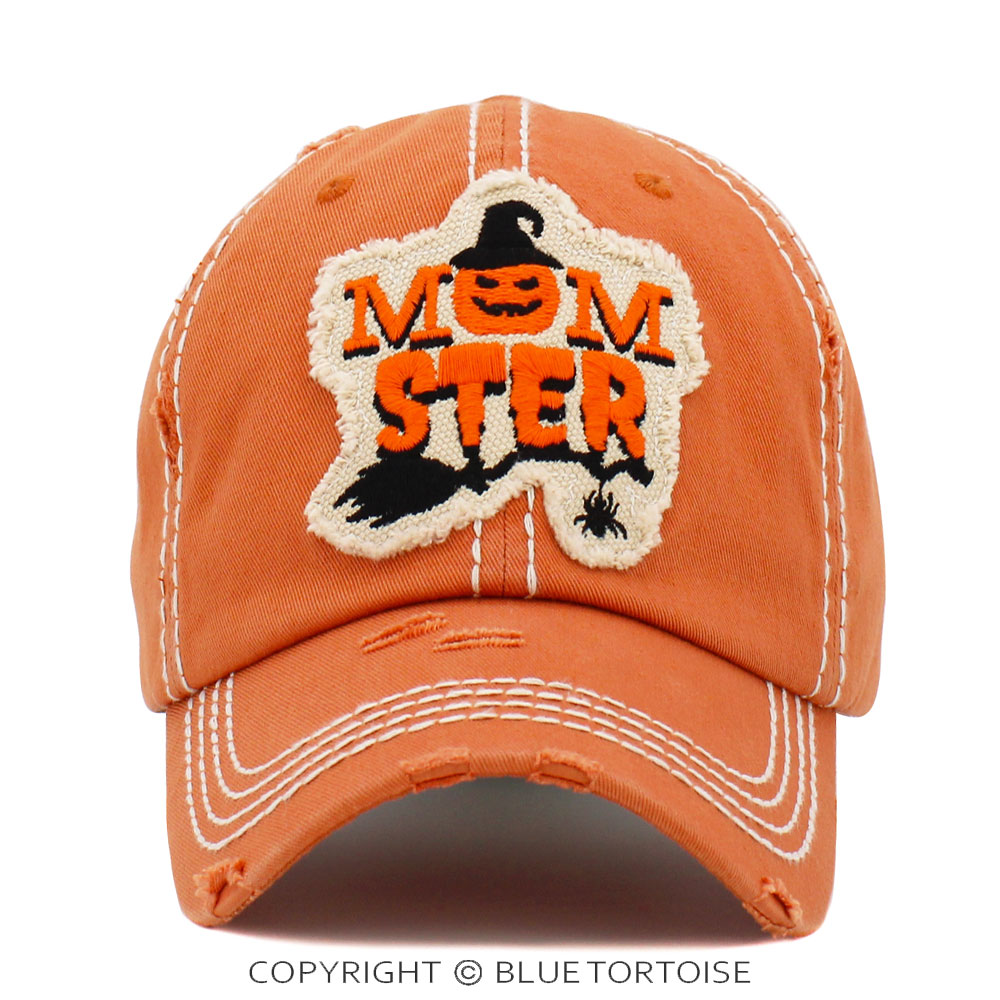 "Momster" Washed Vintage Ball Cap