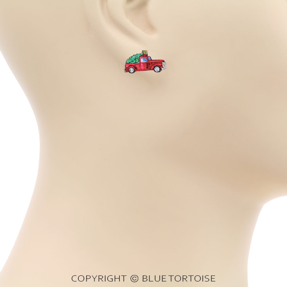 3 Pair Christmas Theme Earring Set - Image 4