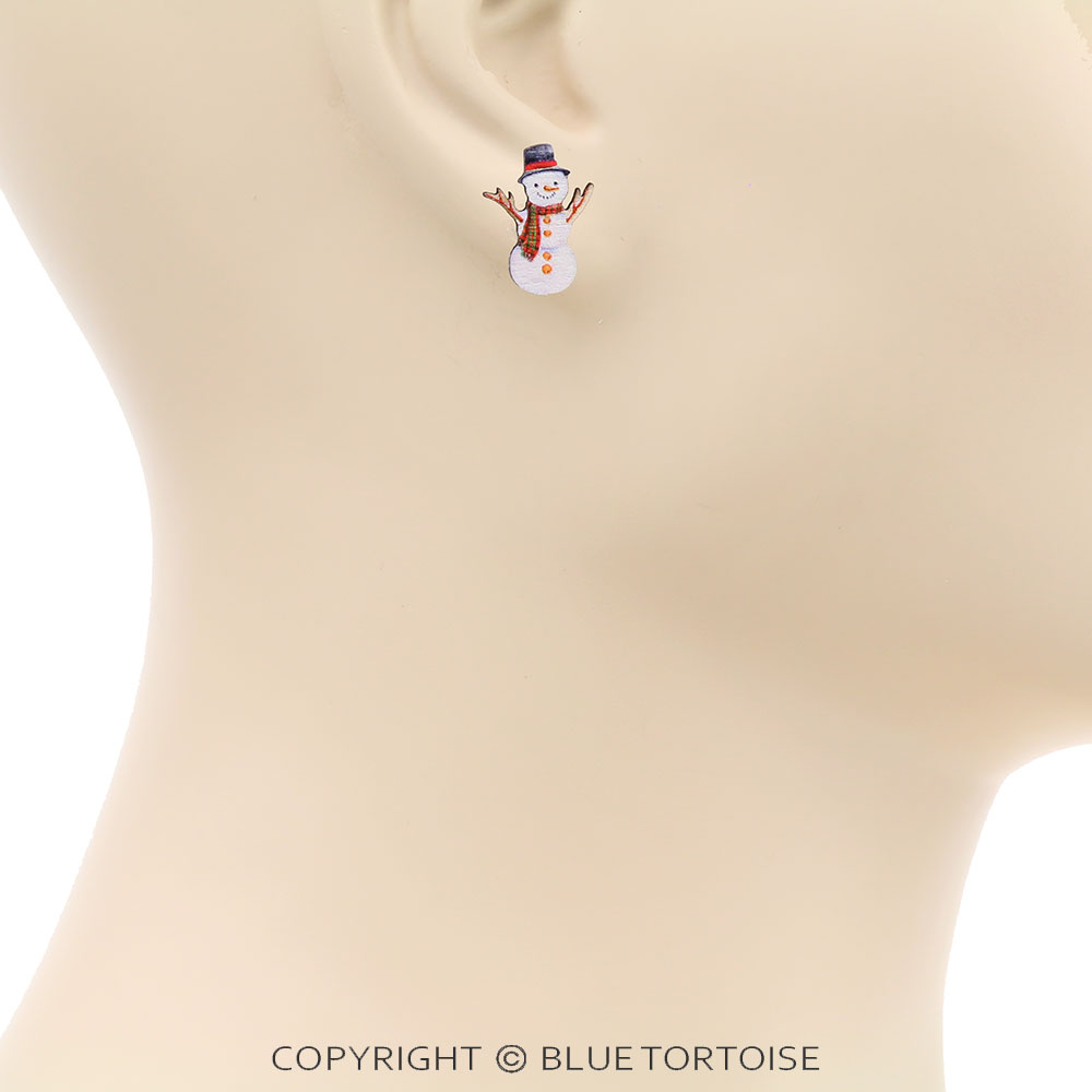 3 Pair Christmas Theme Earring Set - Image 2