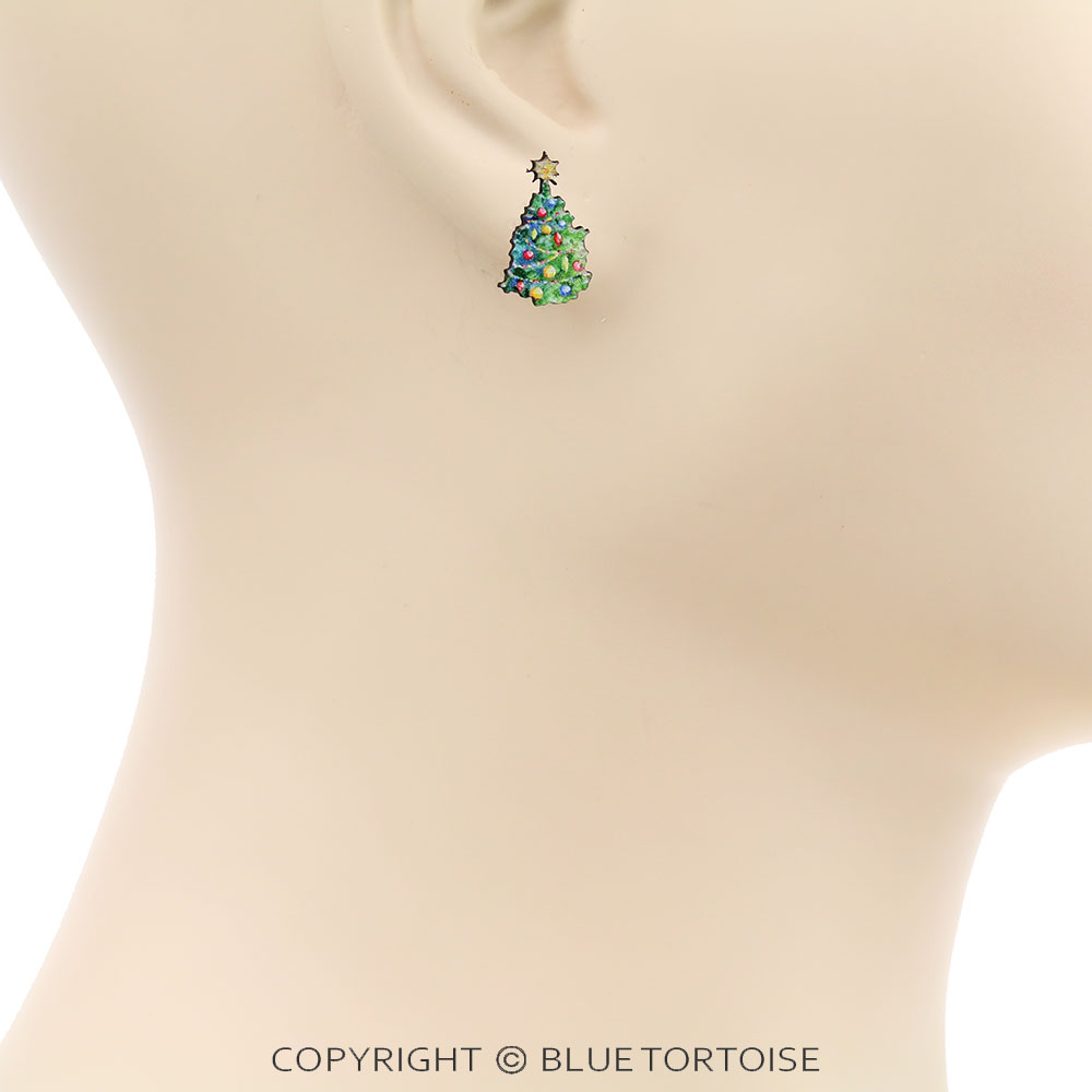 3 Pair Christmas Theme Earring Set - Image 4