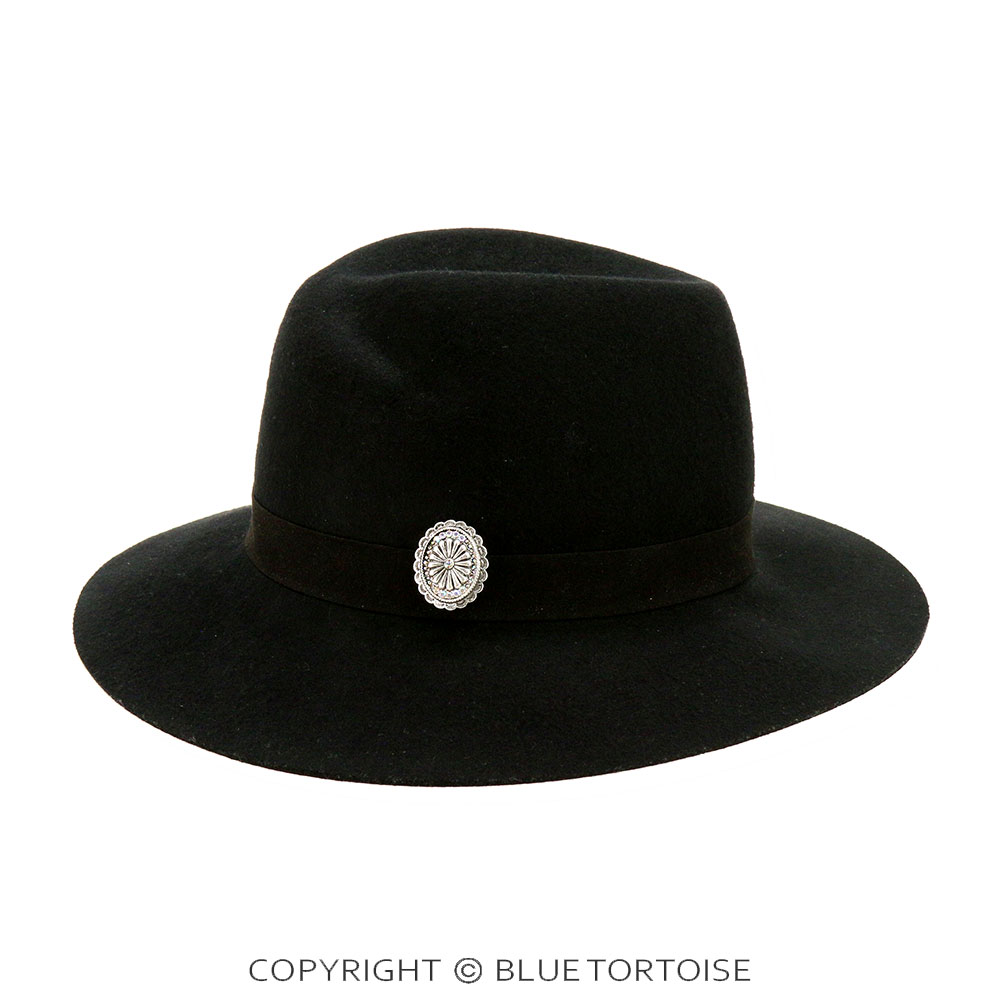 1.25" Concho Metal Hat Badge - Image 2
