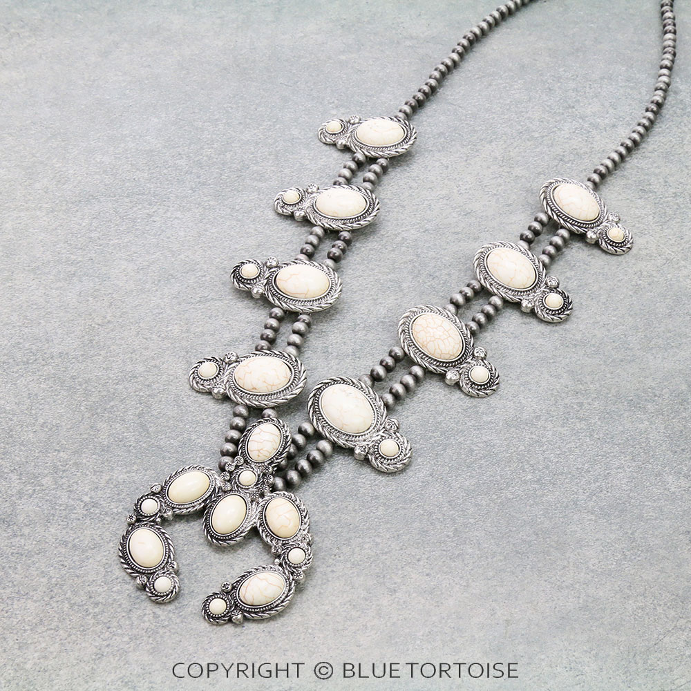 Western Squash Blossom Necklace