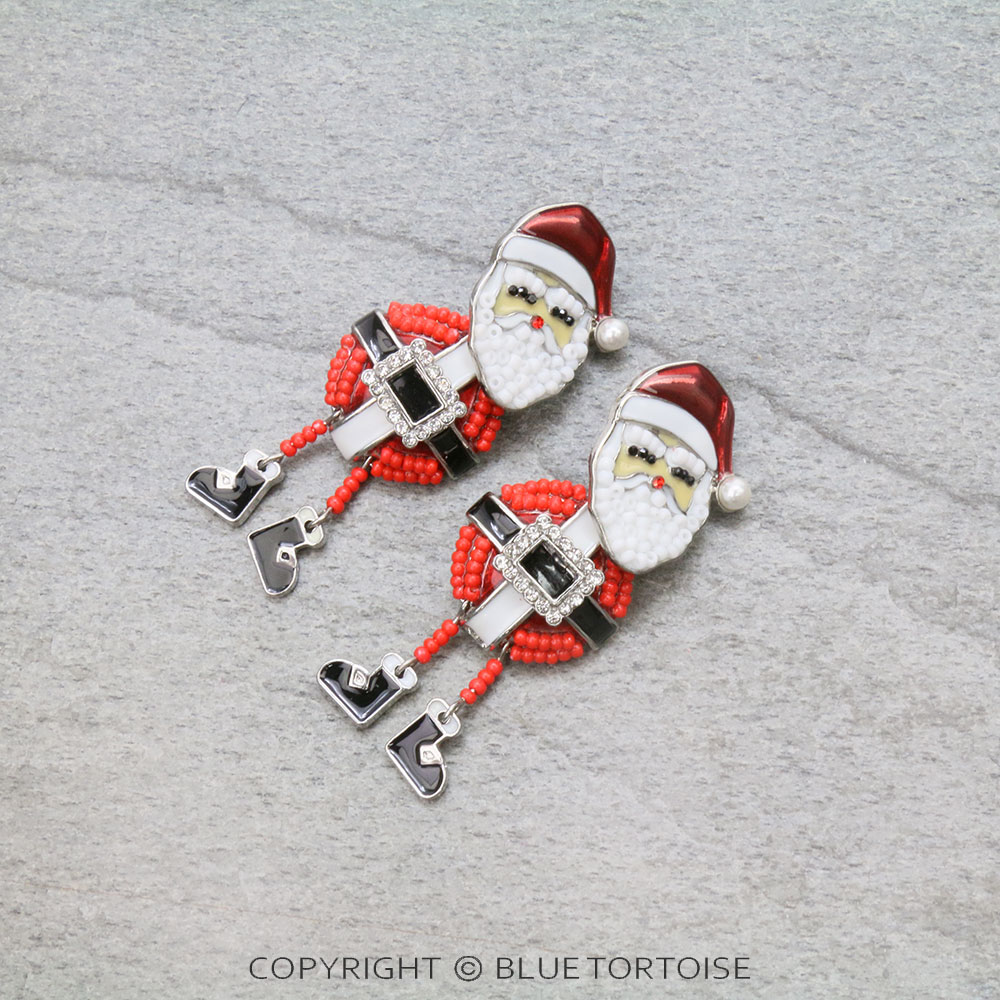 Christmas Santa Stud Earrings