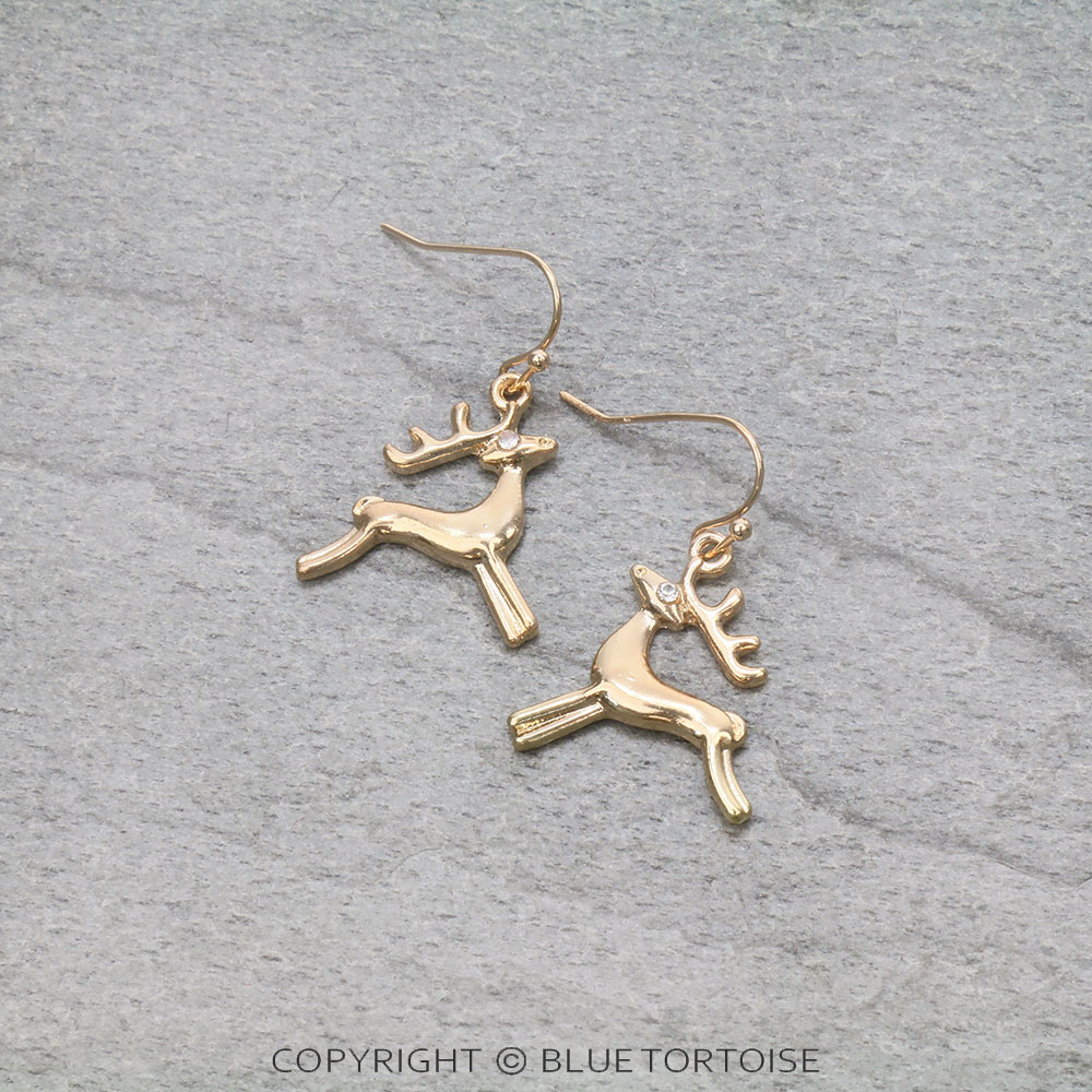 Christmas Rudolph Dangle Earrings