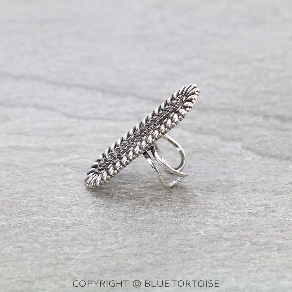 Western Design Cuff Ring - Image 2