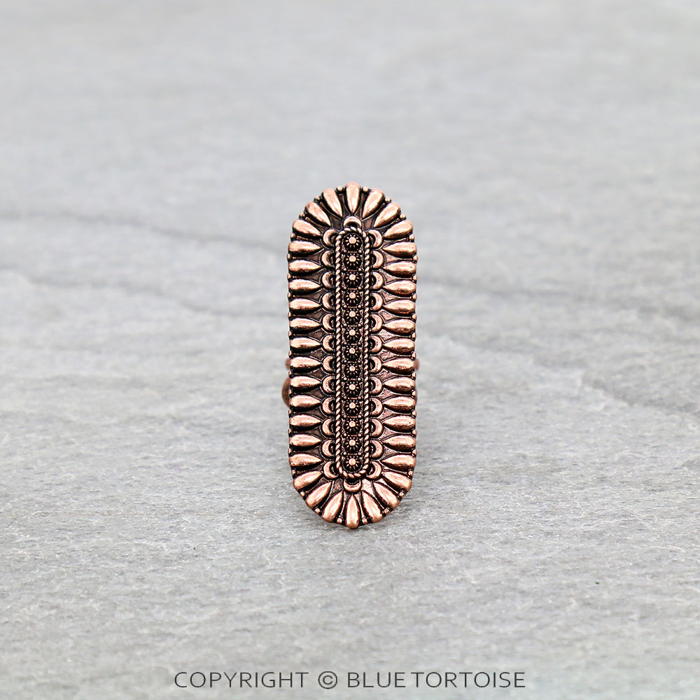 Western Design Cuff Ring