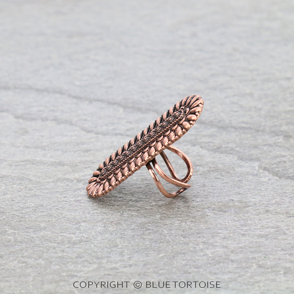 Western Design Cuff Ring - Image 2