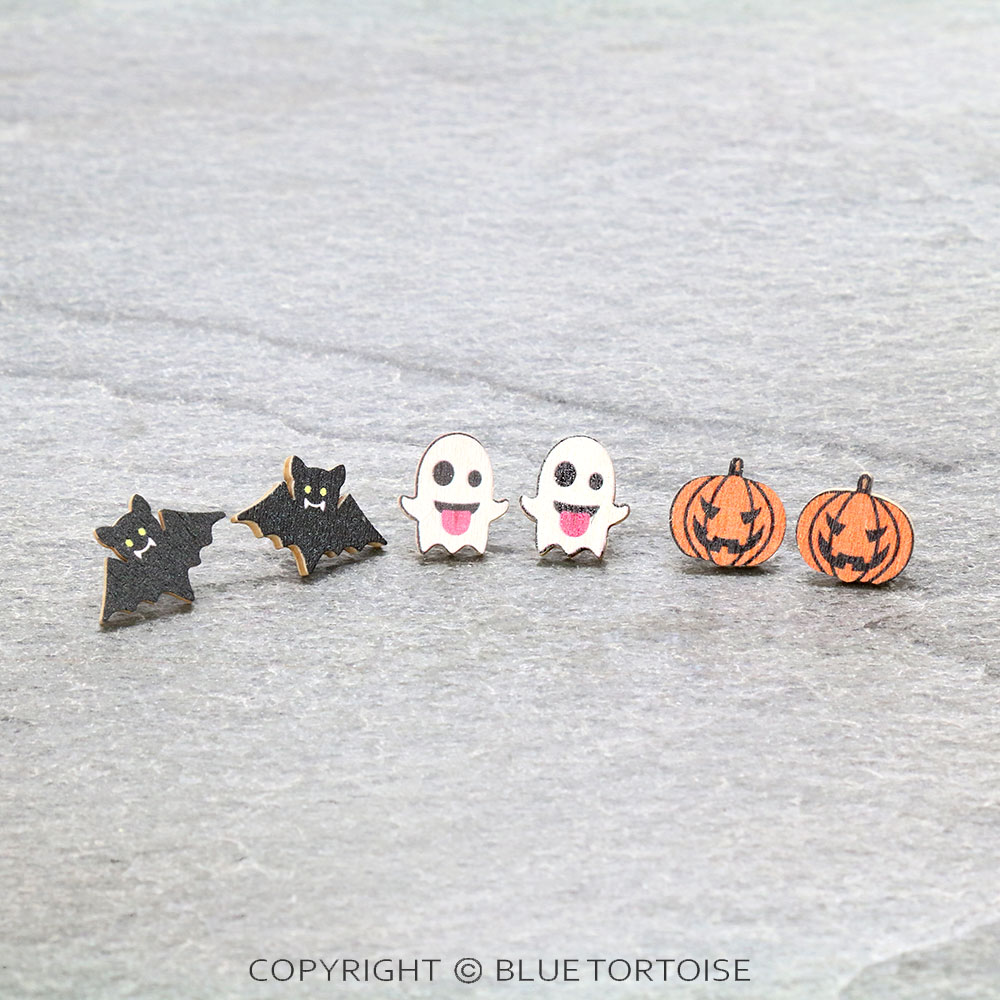 3 Pair Halloween Theme Earring Set