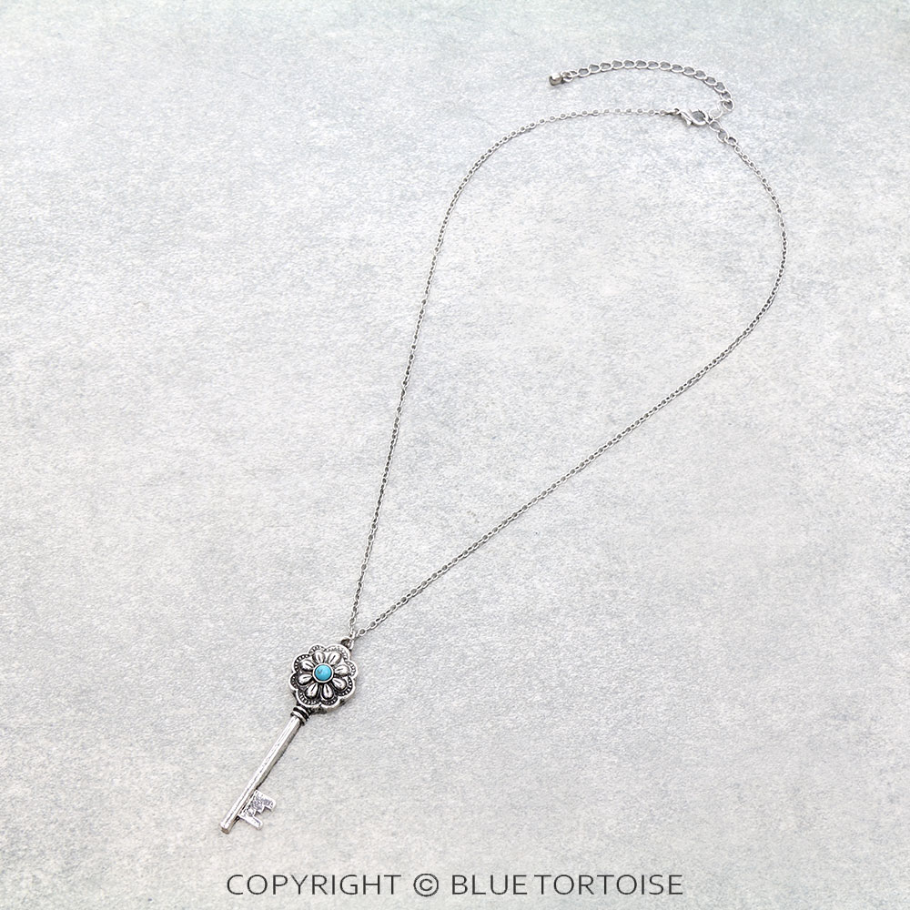 Western Ranch Key Necklace