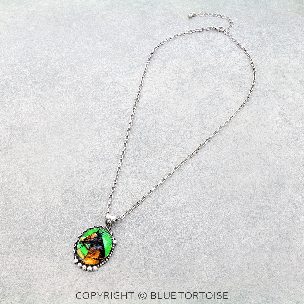 Western TXR Horse Printing Necklace
